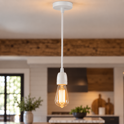 Classic Porcelain Pendant