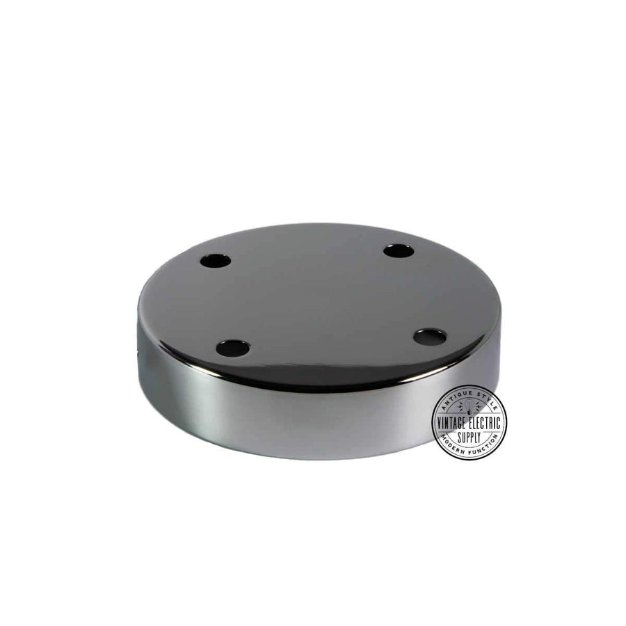 4 Hole Canopy - Chrome - Vintage Electric Supply