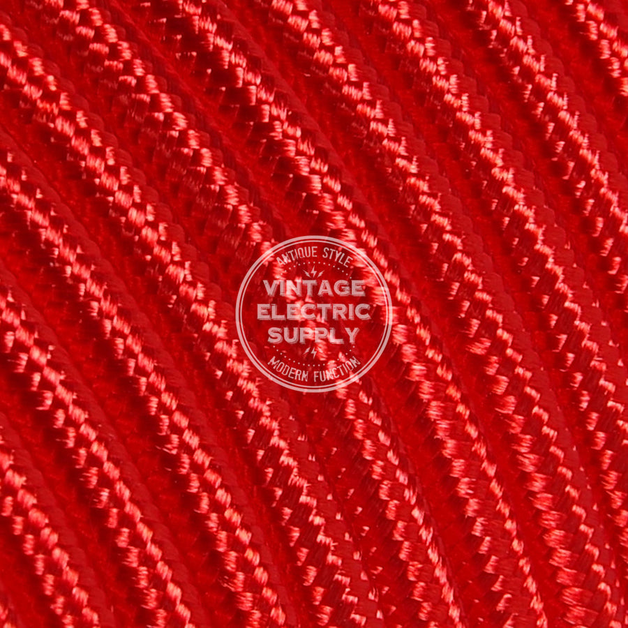 Ruby Rayon Electric Cable  - Vintage Electric Supply