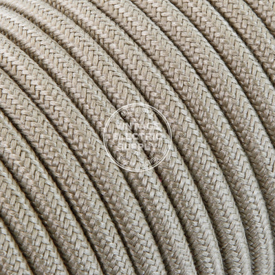 Sand Raw Yarn Electric Cable - Vintage Electric Supply