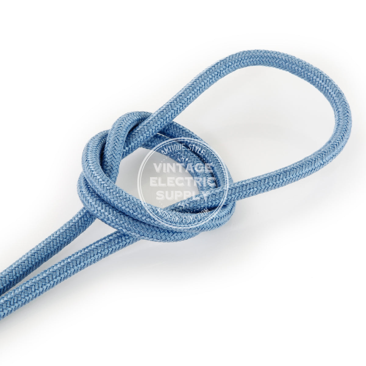 Sky Raw Yarn Electric Cable - Vintage Electric Supply