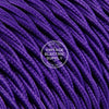Purple Rayon Twisted Electric Cable  - Vintage Electric Supply