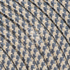 Sand & Graphite Mini Houndstooth Raw Yarn Electric Cable - Vintage Electric Supply
