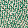 Sand & Green Mini Houndstooth Raw Yarn Electric Cable - Vintage Electric Supply