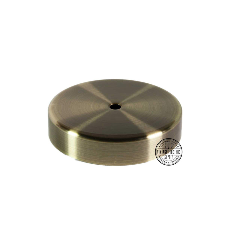 Antique Brass Canopy Kit - Vintage Electric Supply