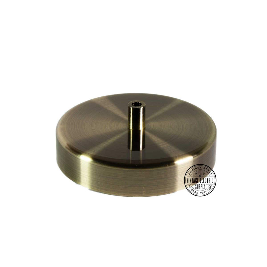 Antique Brass Deluxe Canopy Kit - Vintage Electric Supply