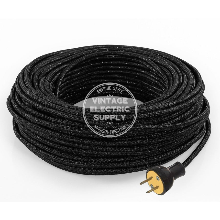 Black Glitter Re-Wire Kit - Vintage Electric Supply