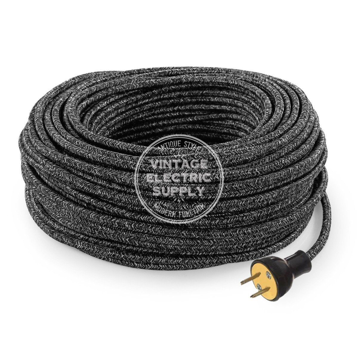 Black Linen Re-Wire Kit - Vintage Electric Supply