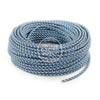Blue Confetti Electric Cable  - Vintage Electric Supply