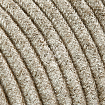 Canvas Linen Electric Cable 18/3 - Vintage Electric Supply