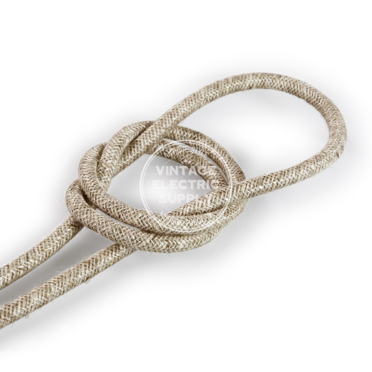 Canvas Linen Heavy Gauge Cable 15/3 - Vintage Electric Supply