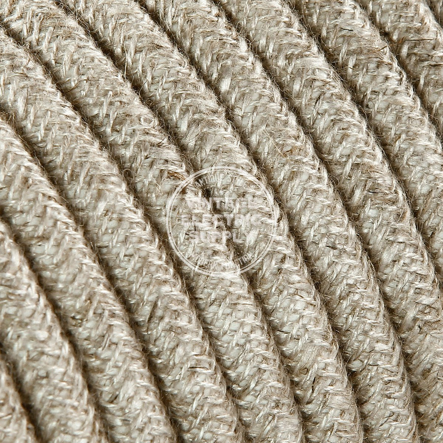 Canvas Linen Heavy Gauge Cable 15/3 - Vintage Electric Supply