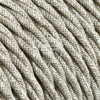 Canvas Linen Twisted Electric Cable  - Vintage Electric Supply