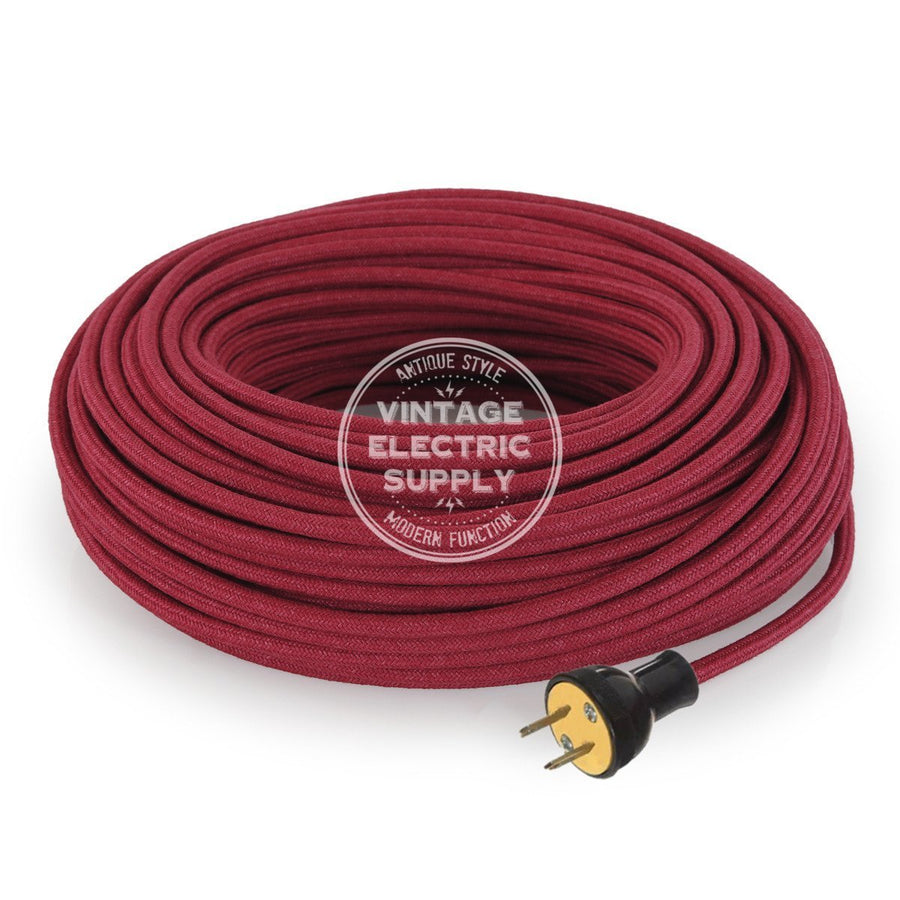 Cherry Raw Yarn Re-Wire Kit - Vintage Electric Supply