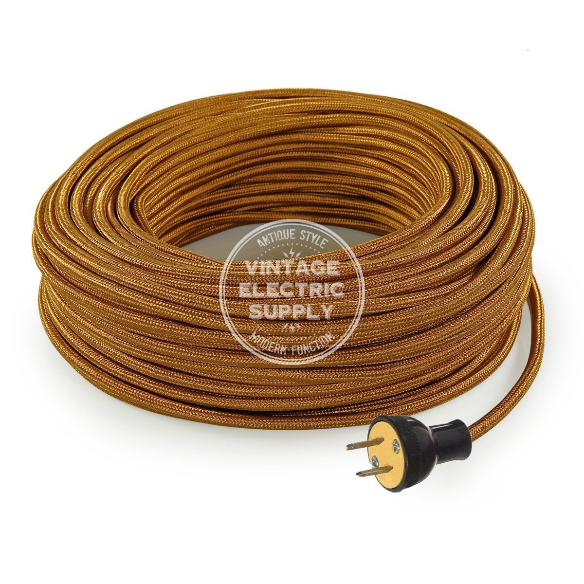 Cognac Rayon Re-Wire Kit - Vintage Electric Supply