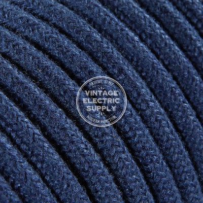 Denim Raw Yarn Electric Cable  - Vintage Electric Supply