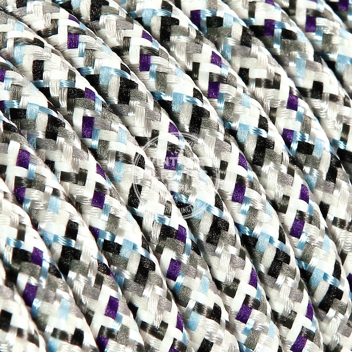 Diamond Ice Rayon Electric Cable  - Vintage Electric Supply