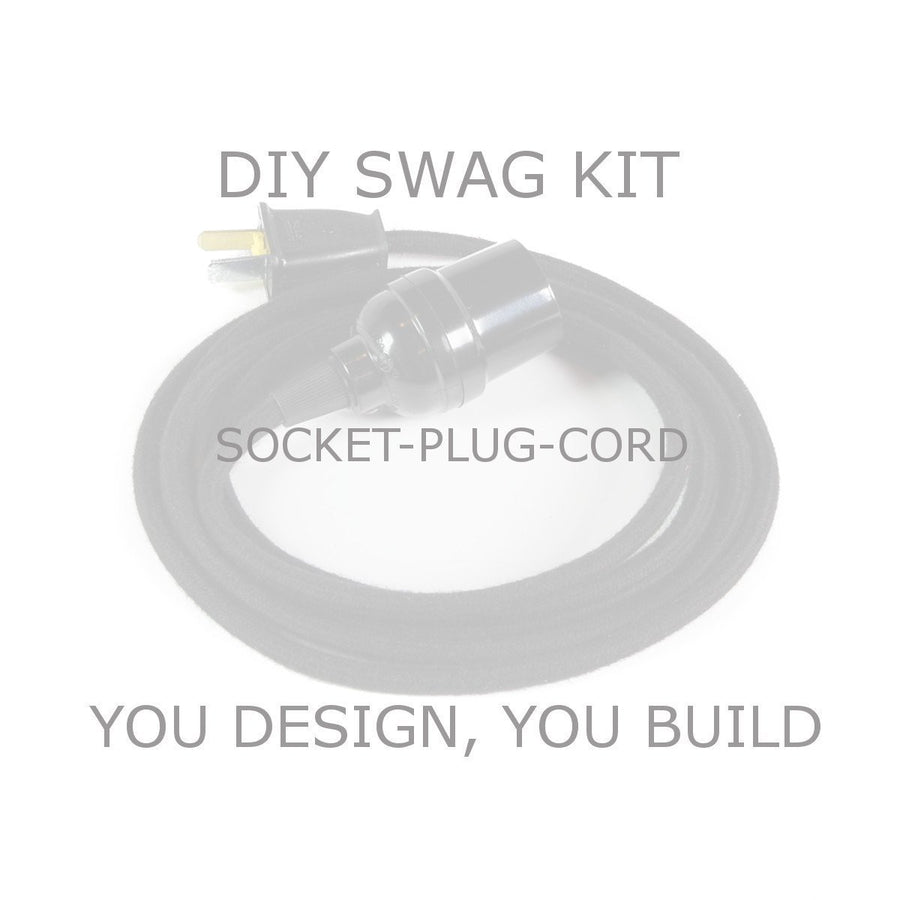 DIY Black Phenolic Swag - Vintage Electric Supply