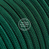 Emerald Rayon Electric Cable  - Vintage Electric Supply