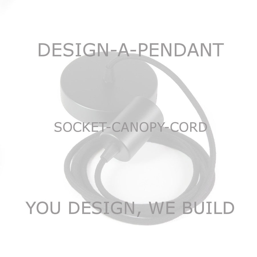 Flat Top Metal Pendant - Vintage Electric Supply