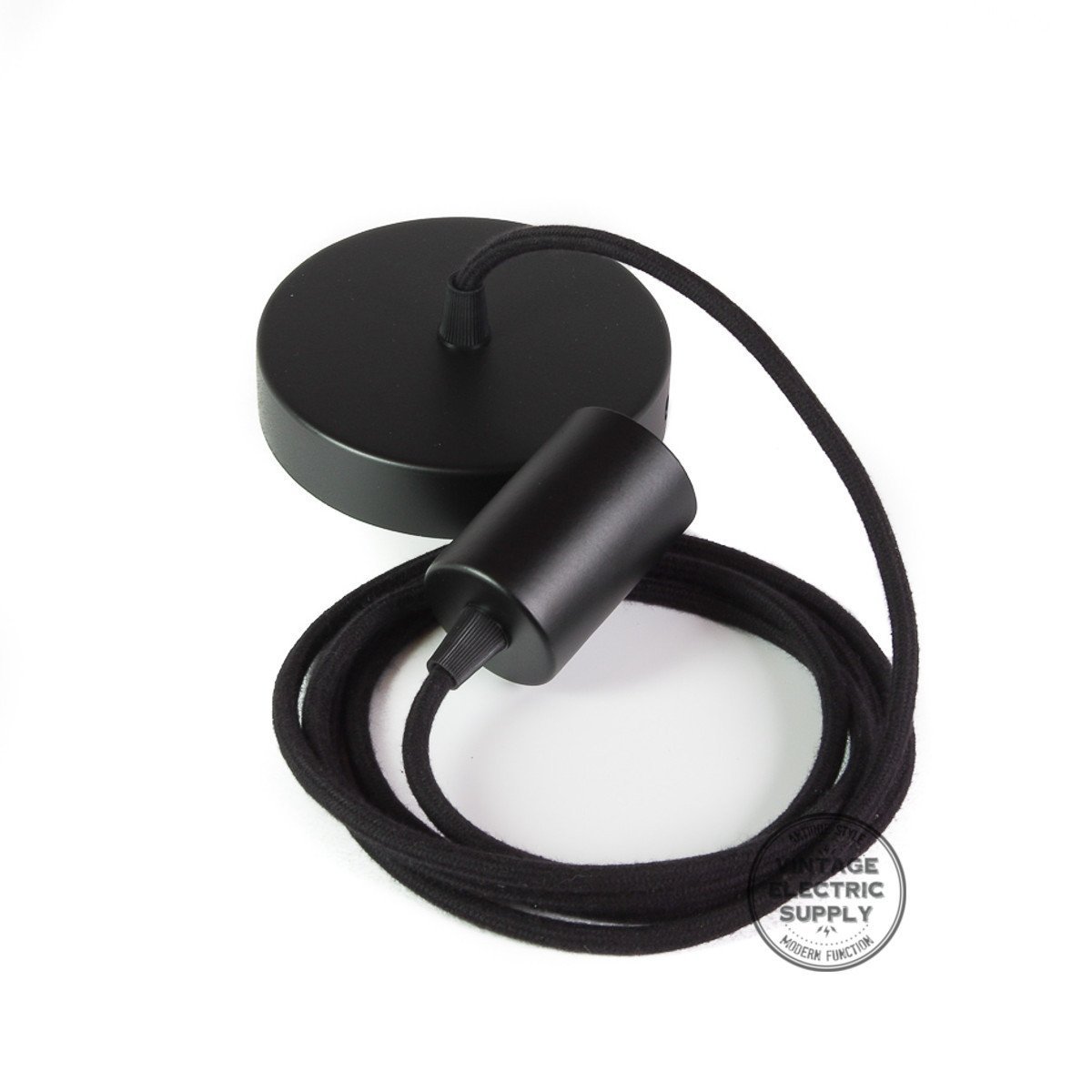 Flat Top Metal Pendant - Vintage Electric Supply