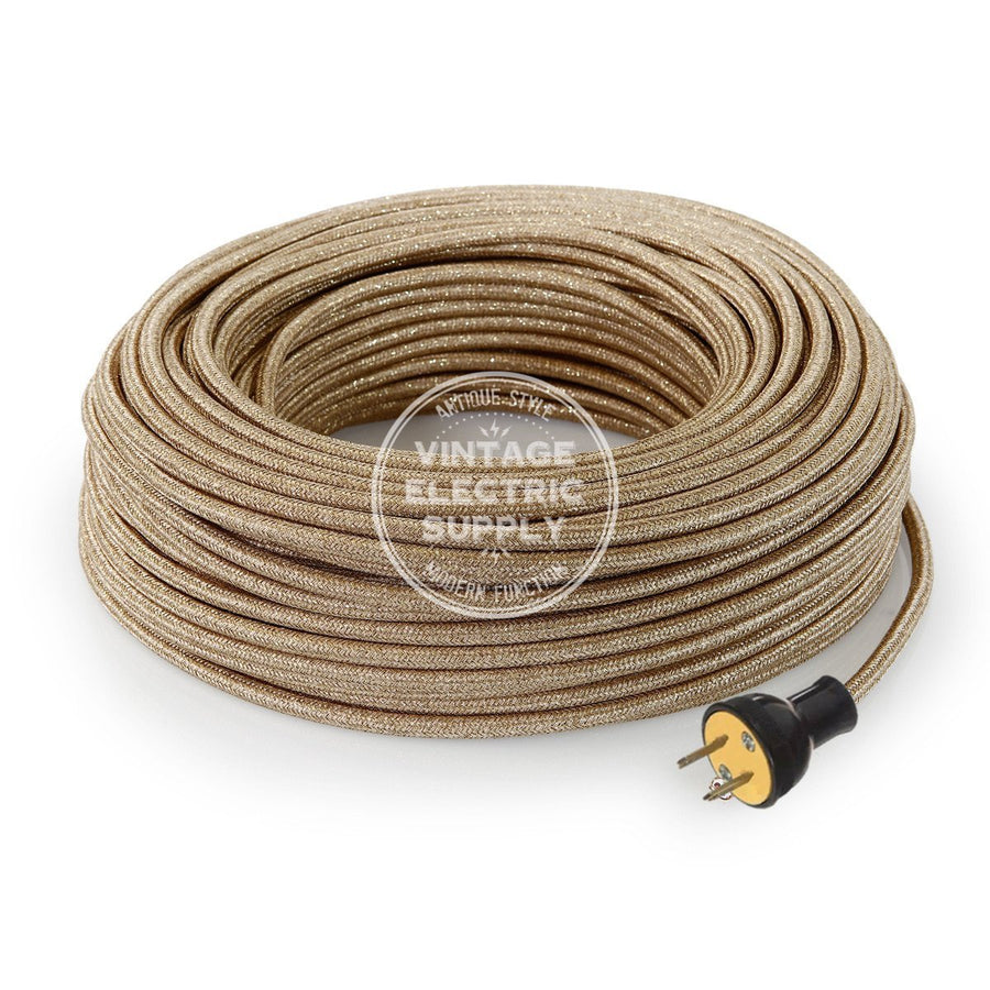 Gold Glitter Re-Wire Kit - Vintage Electric Supply