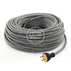 Grey Linen Re-Wire Kit - Vintage Electric Supply