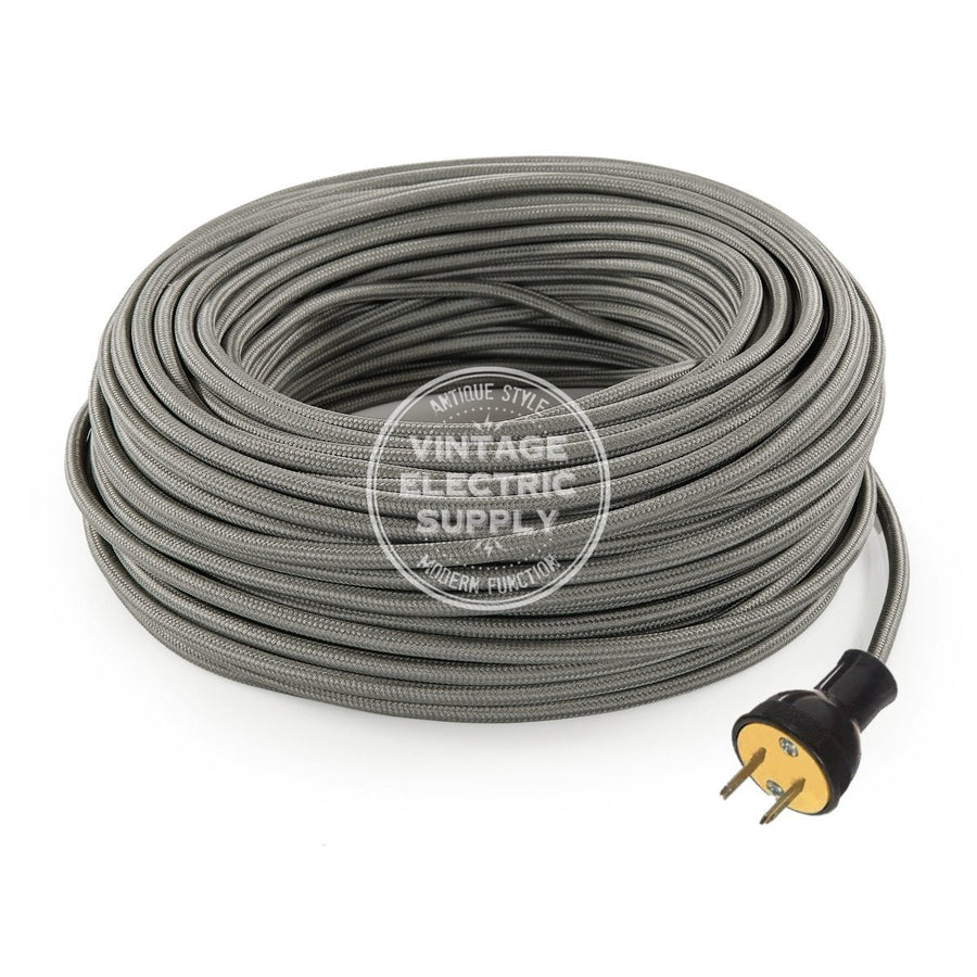 Grey Rayon Re-Wire Kit - Vintage Electric Supply