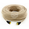 Heavy Duty Natural Jute Extension Cord - Vintage Electric Supply