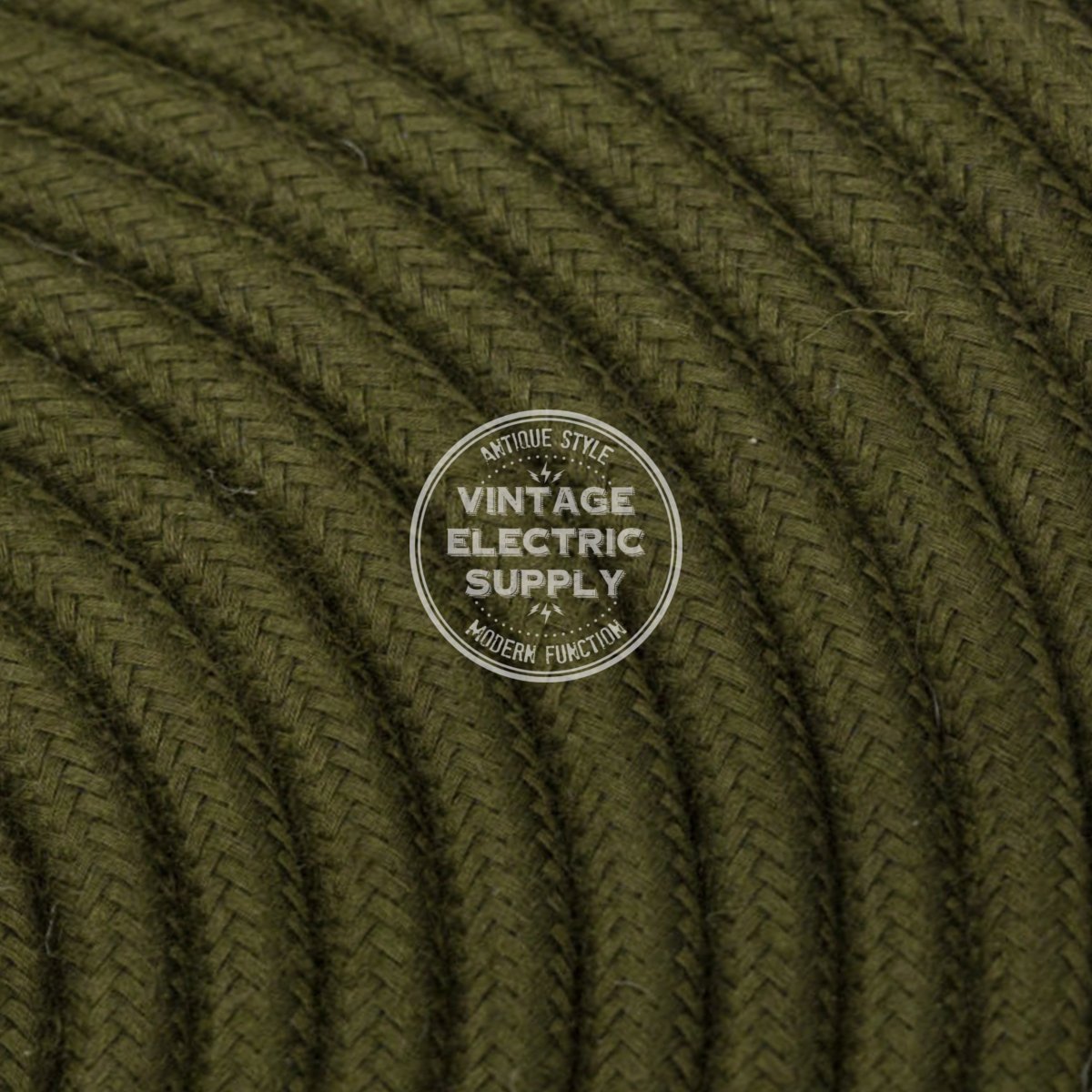 Inverness Raw Yarn Electric Cable  - Vintage Electric Supply