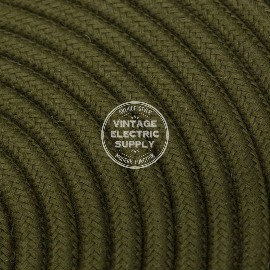 Inverness Raw Yarn Electric Cable  - Vintage Electric Supply