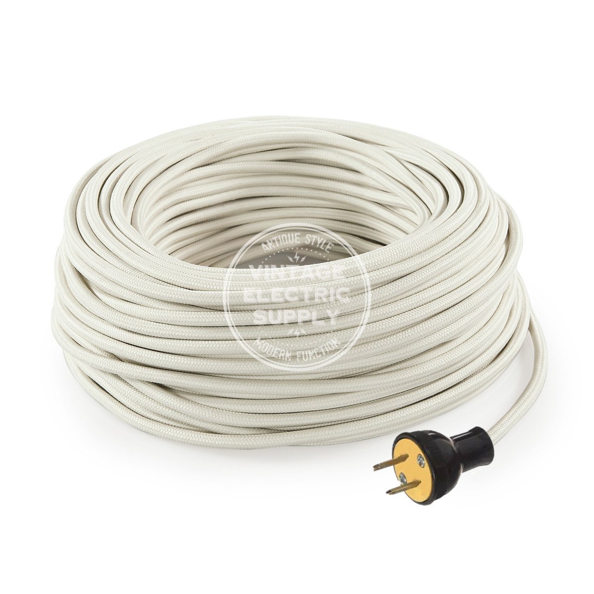 Ivory Rayon Re-Wire Kit - Vintage Electric Supply