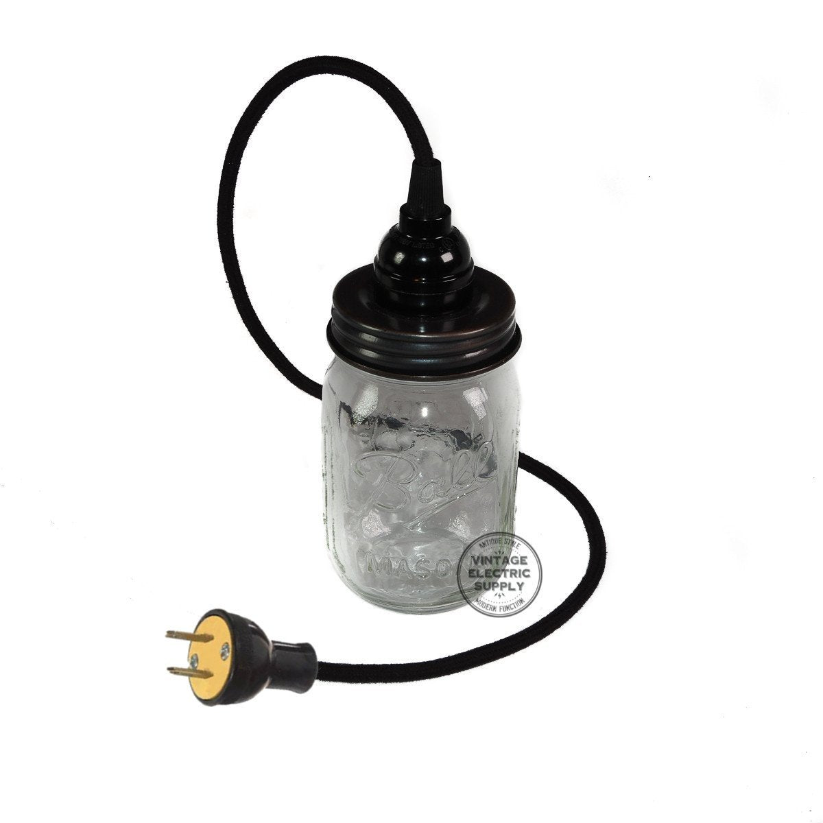 Mason Jar Swag - Vintage Electric Supply