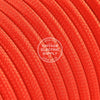 Orange Rayon Electric Cable - Vintage Electric Supply