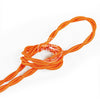 Orange Rayon Twisted Electric Cable  - Vintage Electric Supply