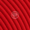 Red Cotton Electric Cable 18/3 - Vintage Electric Supply