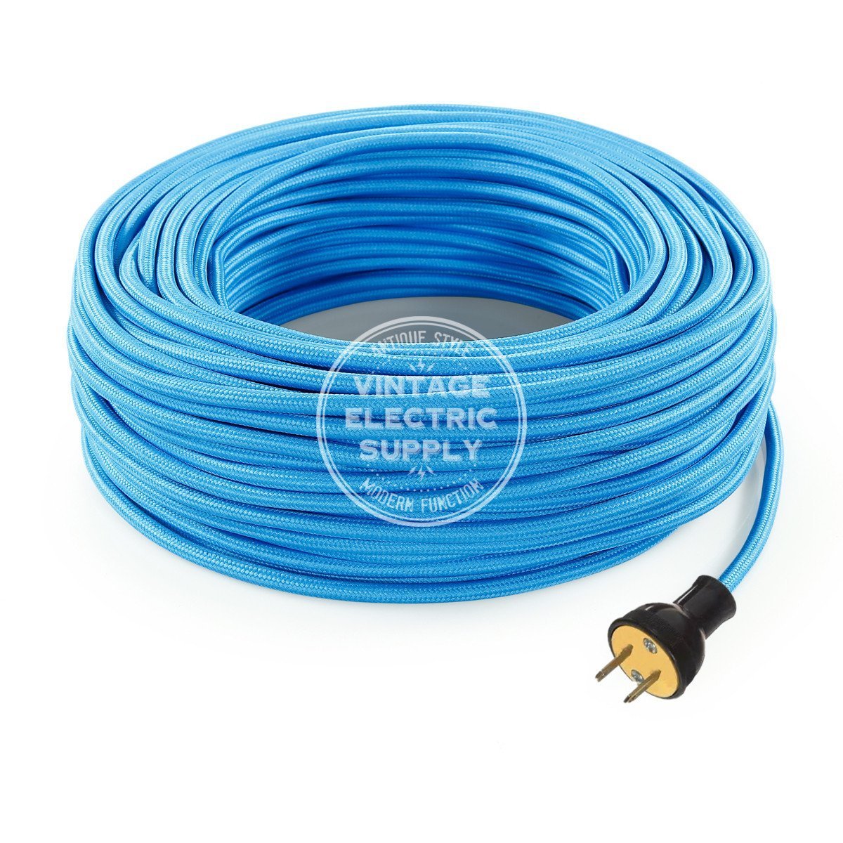 Turquoise Rayon Re-Wire Kit - Vintage Electric Supply