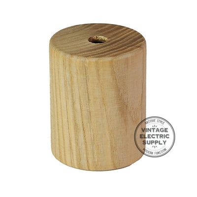 Wood Socket Cover Kit - Round - Vintage Electric Supply